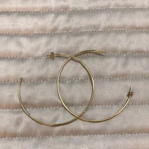 Sheila fajl hoop earrings